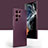 Coque Luxe Cuir Housse Etui C04 pour Samsung Galaxy S21 Ultra 5G Violet