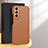 Coque Luxe Cuir Housse Etui C05 pour Samsung Galaxy S24 Plus 5G Marron