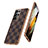 Coque Luxe Cuir Housse Etui C07 pour Samsung Galaxy S21 Ultra 5G Petit