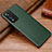 Coque Luxe Cuir Housse Etui DL1 pour Xiaomi Poco X4 NFC Vert