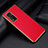 Coque Luxe Cuir Housse Etui DL2 pour Huawei Honor V40 5G Rouge