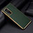 Coque Luxe Cuir Housse Etui DL2 pour Huawei Honor V40 5G Vert