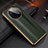 Coque Luxe Cuir Housse Etui DL2 pour Huawei Mate 50 RS Vert