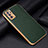 Coque Luxe Cuir Housse Etui DL2 pour Oppo Reno6 5G Vert