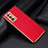 Coque Luxe Cuir Housse Etui DL2 pour Oppo Reno6 Pro 5G Rouge