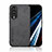 Coque Luxe Cuir Housse Etui DY1 pour Huawei Honor 80 Pro 5G Noir