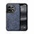 Coque Luxe Cuir Housse Etui DY1 pour OnePlus 11 5G Bleu