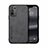 Coque Luxe Cuir Housse Etui DY1 pour Oppo A95 5G Noir