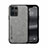 Coque Luxe Cuir Housse Etui DY1 pour Oppo F21 Pro 4G Gris
