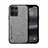 Coque Luxe Cuir Housse Etui DY1 pour Oppo F21s Pro 4G Gris