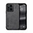 Coque Luxe Cuir Housse Etui DY1 pour Oppo Find X3 Pro 5G Noir