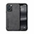 Coque Luxe Cuir Housse Etui DY1 pour Oppo Find X5 Lite 5G Noir