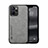 Coque Luxe Cuir Housse Etui DY1 pour Realme 10 5G Gris