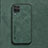 Coque Luxe Cuir Housse Etui DY1 pour Samsung Galaxy A12 Nacho Vert