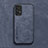 Coque Luxe Cuir Housse Etui DY1 pour Samsung Galaxy A72 4G Bleu