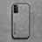 Coque Luxe Cuir Housse Etui DY1 pour Samsung Galaxy S20 FE 4G Gris