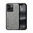 Coque Luxe Cuir Housse Etui DY1 pour Vivo iQOO 10 Pro 5G Gris