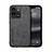 Coque Luxe Cuir Housse Etui DY1 pour Vivo iQOO 10 Pro 5G Noir