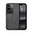 Coque Luxe Cuir Housse Etui DY1 pour Vivo iQOO 11 5G Noir