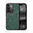 Coque Luxe Cuir Housse Etui DY1 pour Vivo V27 Pro 5G Vert