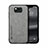 Coque Luxe Cuir Housse Etui DY1 pour Xiaomi Poco X3 Pro Gris