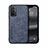 Coque Luxe Cuir Housse Etui DY1 pour Xiaomi Redmi Note 10 Pro 4G Bleu