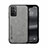 Coque Luxe Cuir Housse Etui DY1 pour Xiaomi Redmi Note 10 Pro 4G Gris