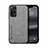 Coque Luxe Cuir Housse Etui DY1 pour Xiaomi Redmi Note 11 Pro 4G Gris