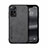 Coque Luxe Cuir Housse Etui DY1 pour Xiaomi Redmi Note 11 Pro 4G Noir