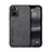 Coque Luxe Cuir Housse Etui DY2 pour Realme 10 4G Noir