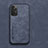Coque Luxe Cuir Housse Etui DY2 pour Samsung Galaxy A13 4G Bleu