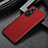 Coque Luxe Cuir Housse Etui GS1 pour Huawei Honor 50 SE 5G Rouge