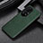 Coque Luxe Cuir Housse Etui GS1 pour Huawei P50 Vert