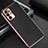 Coque Luxe Cuir Housse Etui GS1 pour Oppo Reno6 5G Noir