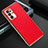 Coque Luxe Cuir Housse Etui GS1 pour Oppo Reno6 Pro 5G India Rouge