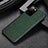 Coque Luxe Cuir Housse Etui GS1 pour Samsung Galaxy S20 5G Vert