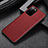 Coque Luxe Cuir Housse Etui GS1 pour Samsung Galaxy S20 Rouge