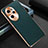 Coque Luxe Cuir Housse Etui GS2 pour Huawei Honor 100 Pro 5G Vert