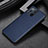 Coque Luxe Cuir Housse Etui GS2 pour Oppo Find X3 5G Bleu