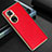 Coque Luxe Cuir Housse Etui GS3 pour Huawei Honor 50 5G Rouge