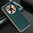 Coque Luxe Cuir Housse Etui GS3 pour Huawei Honor Magic3 5G Vert