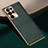 Coque Luxe Cuir Housse Etui H01 pour Samsung Galaxy S21 Ultra 5G Vert