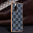 Coque Luxe Cuir Housse Etui JB1 pour Oppo Reno6 Pro 5G India Bleu