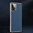 Coque Luxe Cuir Housse Etui JB2 pour Oppo Find X5 Pro 5G Bleu