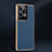 Coque Luxe Cuir Housse Etui JB2 pour Oppo Reno9 5G Bleu