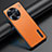 Coque Luxe Cuir Housse Etui JB3 pour Vivo X90 Pro 5G Orange