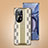 Coque Luxe Cuir Housse Etui JB4 pour Huawei P50 Blanc