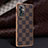 Coque Luxe Cuir Housse Etui JB4 pour OnePlus 9 Pro 5G Marron