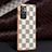 Coque Luxe Cuir Housse Etui JB4 pour OnePlus 9RT 5G Blanc