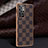 Coque Luxe Cuir Housse Etui JB4 pour OnePlus 9RT 5G Marron